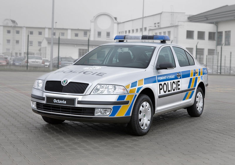 Skoda Octavia w s�u�bie czeskiej policji