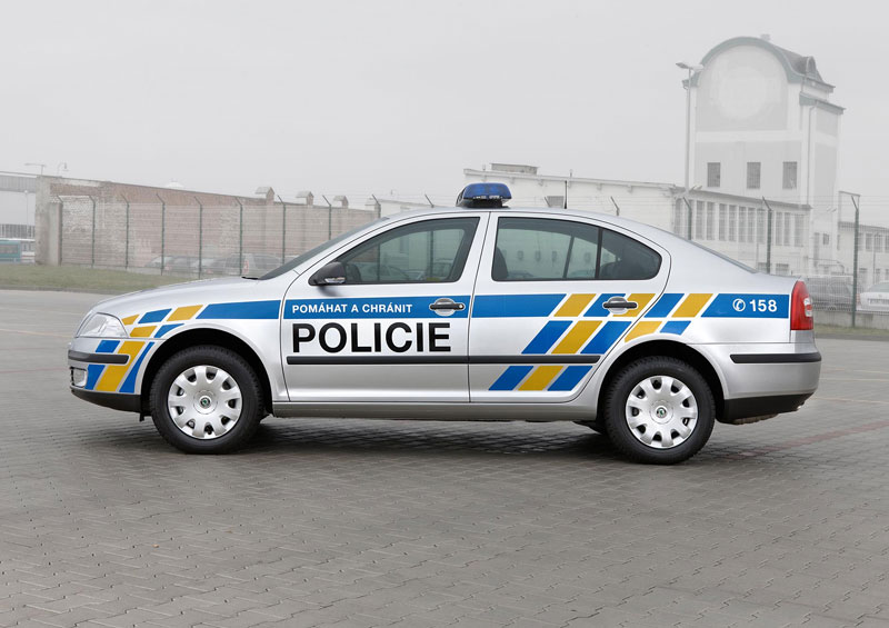 Skoda Octavia w s�u�bie czeskiej policji