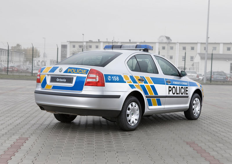 Skoda Octavia w s�u�bie czeskiej policji